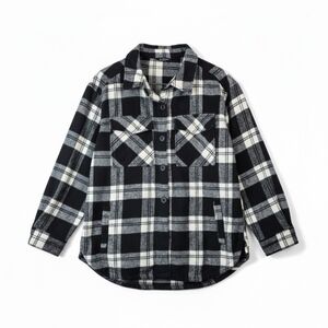 Member's Mark Plaid Flannel Shirt Jacket